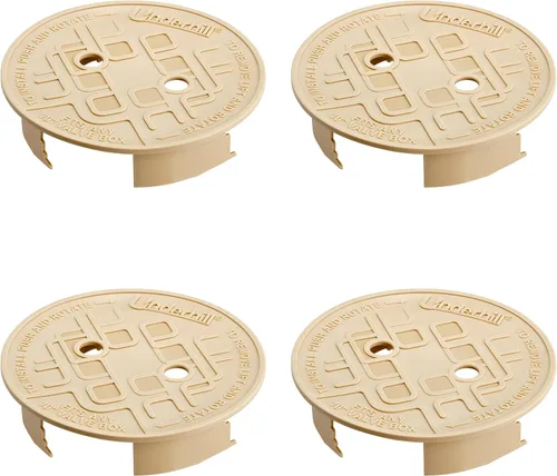 Miniatura 18 de Underhill Tapa de Caja de Válvula de Rociador Redonda, VersaLid 6 Pulgadas a 7 Pulgadas Universal, Cubierta para Sistema de Riego Automático