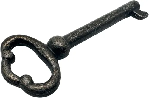 Miniatura 5 de Llave de esqueleto universal: reproducción de latón para gabinetes, curio, joyeros, escritorio y más, paquete de 1 - KY-2 (latón antiguo, juego de 1)