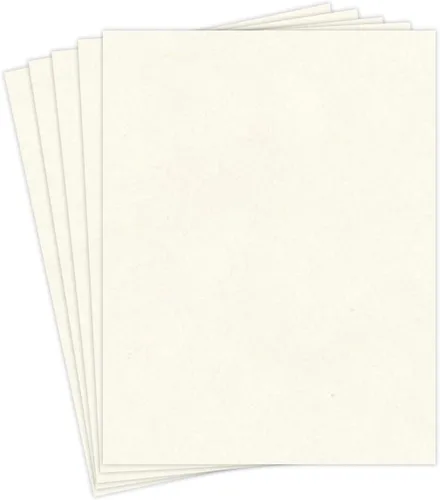Nuevo papel pergamino blanco de papelería, ideal para escritura, certificados, menús e invitaciones de boda, papel bono de 24 libras, 8.5 x 11 Color