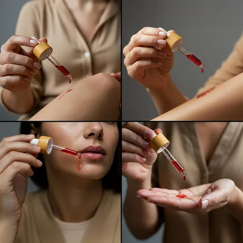 Miniatura 6 de Red Egyptian Cyperus Rotundus Suero depilatorio Aceite concentrado de Saad rojo puro Inhibidor del crecimiento del cabello Cuidado poscera