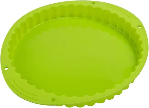 Miniatura 6 de Webake Tarta de silicona para tartas/sartén para flan de 9.5 pulgadas, molde antiadherente para pastel de pizza