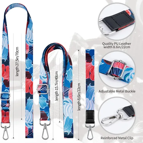 Miniatura 3 de Cordón para teléfono celular, correa cruzada para teléfono, correa de muñeca, cordones para llaves, correas de hombro ajustables universales