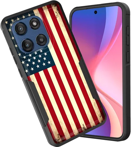 Miniatura 187 de Funda protectora para Motorola Moto G Stylus 5G 2025/Moto G Stylus 5G 2026, funda protectora híbrida de doble capa resistente a prueba de golpes