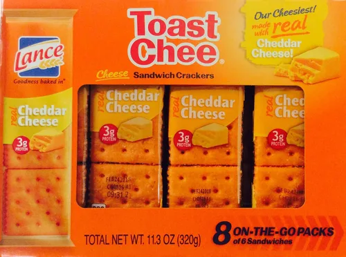 Miniatura 19 de Lance Galletas tipo sándwich, hechas con galletas integrales, mantequilla de maní, 10 paquetes individuales