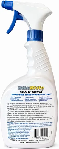 Miniatura 2 de Bike Brite MC25000 Moto Shine - Solución de limpieza y brillo para motocicletas, 32 onzas líquidas, color rosa
