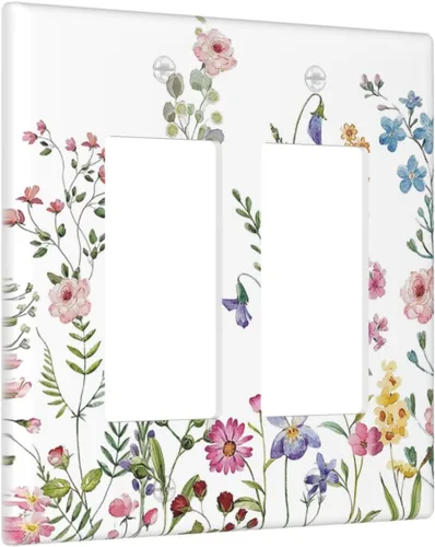 Miniatura 198 de Cubiertas Decorativas para Placas de Interruptor Abstracto Moderno de Mediados de Siglo Arco Boho Sol Dorado Hoja 1 Gang Placa de Pared Cubierta