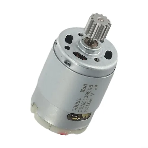 Miniatura 6 de Potentes motores RS550 RS390 RS380 para vehículos eléctricos 12 V, 6 V, 24 V, repuesto de motor de vehículo eléctrico para niños (380 12 V 15000 RPM)