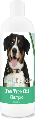 Miniatura 95 de Healthy Breeds Doberman Pinscher Champú de aceite de árbol de té, formulado para piel seca e irritada, reduce la caspa, aroma a gaulteria, 8 onzas
