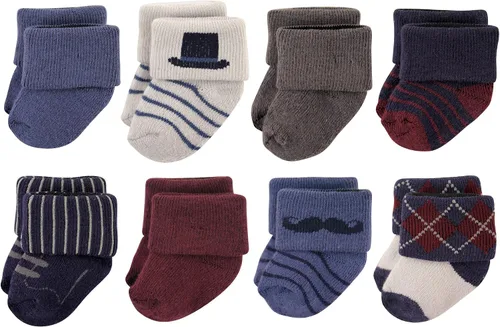 Miniatura 31 de Hudson Baby - Calcetines de algodón para bebés recién nacidos y Terry para niñas bebés