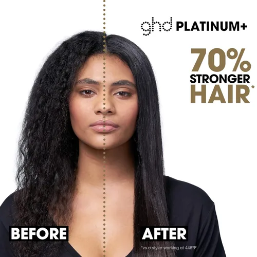 Miniatura 5 de ghd Platinum+ Styler - Plancha plana de 1 pulgada, herramienta profesional de peinado de cerámica para cabello más fuerte, más brillo y más