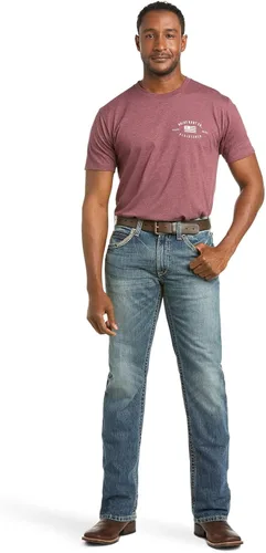 Miniatura 6 de ARIAT Jeans ajustados y apilables M5 de pierna recta para hombre, Carson Dakota
