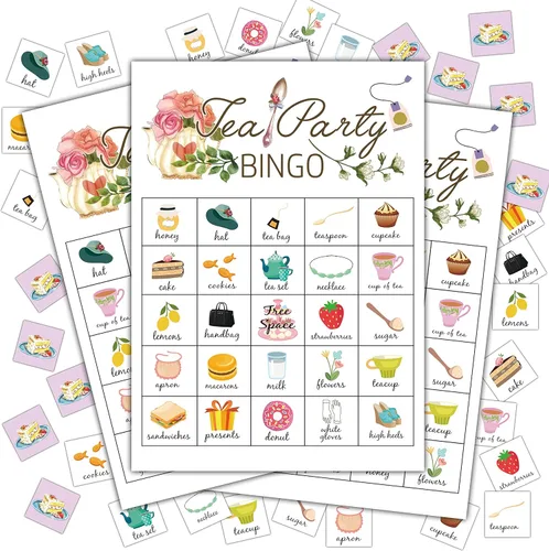 Miniatura 8 de Juego de fiesta pirata - Tarjetas de bingo para adultos, 24 jugadores