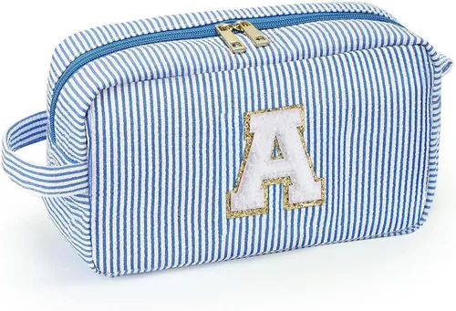 Bonita bolsa grande de cosméticos de viaje, neceser con cremallera, bolsa de almacenamiento de maquillaje, bolsa de viaje, fiesta, boda, artículos