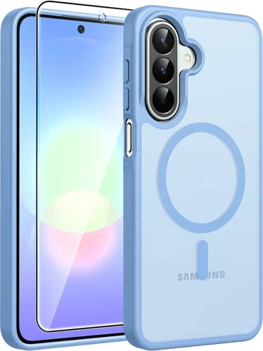 Miniatura 305 de FNTCASE - Funda para iPhone 16 Pro: magnética, mate, translúcida, de grado militar, protectora contra caídas, resistente, fina, duradera y a prueba