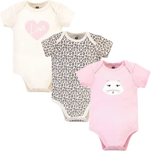 Miniatura 432 de Hudson Baby baby-girls Cotton Bodysuits 3-pack