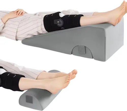 ROYALAY Almohada de reemplazo de rodilla, almohada de pierna para recuperación de cirugía de rodilla con diferentes alturas, equipo de recuperación