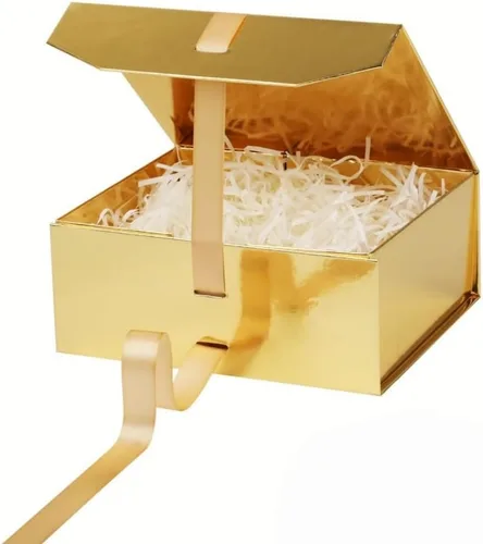 Miniatura 48 de GoooodGift Caja de regalo grande azul, 1 paquete de 13.5 x 11 x 5.3 pulgadas, caja de regalo de lujo para regalos con tapa de cierre magnético