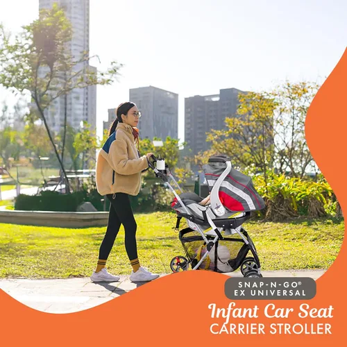 Miniatura 6 de Baby Trend Snap n Go, Asiento infantil para coche universal EX Carrier