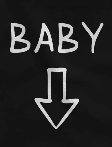Miniatura 3 de Anuncios de embarazo Baby Reveal Funny Matching Mom & Dad Maternity Shirts
