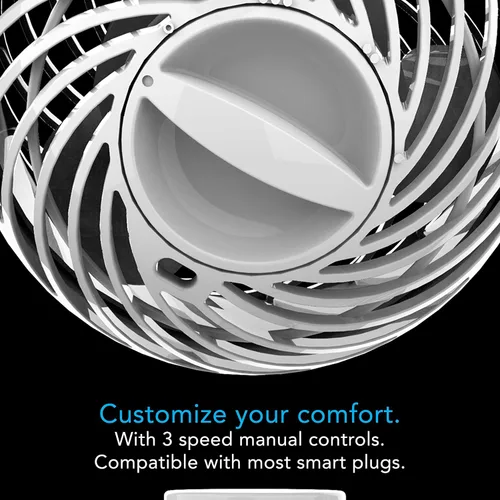 Miniatura 4 de Vornado PivotC - Ventilador de aire personal con clip y soporte multisuperficie, color negro