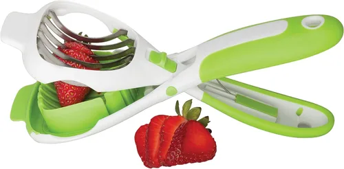 Miniatura 10 de HIC Kitchen Cortador de huevos antiadherente clásico, alambres de acero inoxidable 18/8