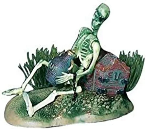 Miniatura 13 de Penn-Plax Adorno de acción aireadora, molino de arroz - Rueda giratoria - Pequeño