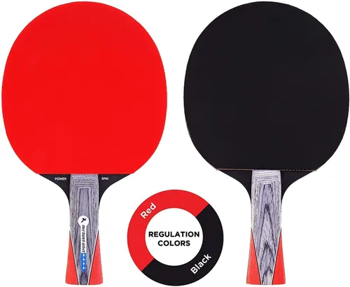 Miniatura 5 de Pala de ping pong con Killer Spin + estuche gratis, raqueta de tenis de mesa profesional para jugadores principiantes y avanzados, mejora tus
