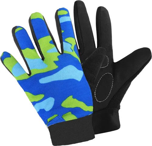 Accmor Guantes de ciclismo para niños, transpirables, antideslizantes, guantes de dedo completo para niños, ciclismo, escalada, equitación, ciclismo