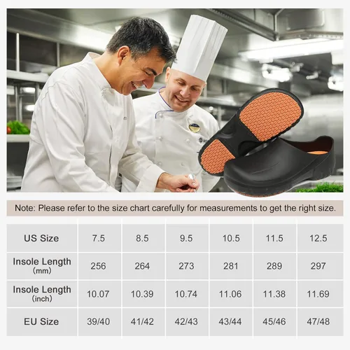 Miniatura 2 de Zapatos de chef antideslizantes para hombres zapatos profesionales antideslizantes impermeables para enfermeras para cocina restaurante hospital