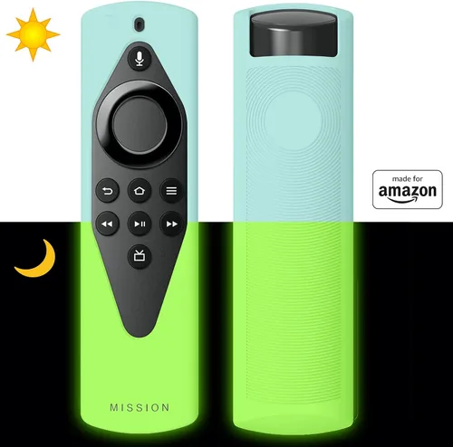 Miniatura 9 de Funda hecha para Amazon Remote Cover Case, para Alexa Voice Remote Lite Negro