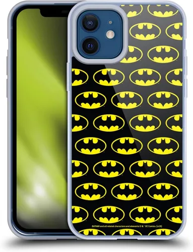 Miniatura 411 de Head Case Designs Funda de gel con licencia oficial de Batman DC Comics Bat Signal Logos [protección de grado militar] compatible con Apple iPhone 7