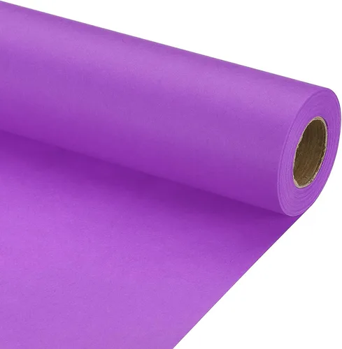 Miniatura 44 de PATIKIL Papel de regalo, 12 x 300 pulgadas (25 pies), rollo de papel kraft para manualidades de 70 GSM, papel de embalaje para tablones de anuncios