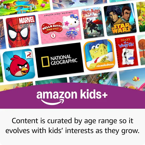 Miniatura 3 de Tablet Amazon Fire HD 8 Kids Pro (últ. modelo), 6-12 años. Pantalla HD de 8″, contenido sin publicidad, control parental, batería de 13 h, funda
