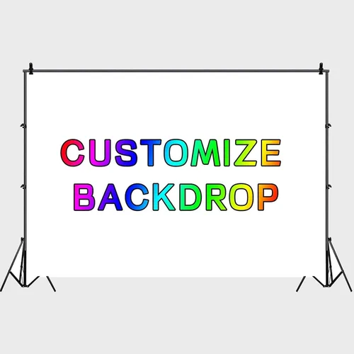 Miniatura 7 de Telón de fondo personalizado de 5x4 pies, telones de fondo personalizados, diseño personalizado con tus propias fotos, texto, logo, decoración