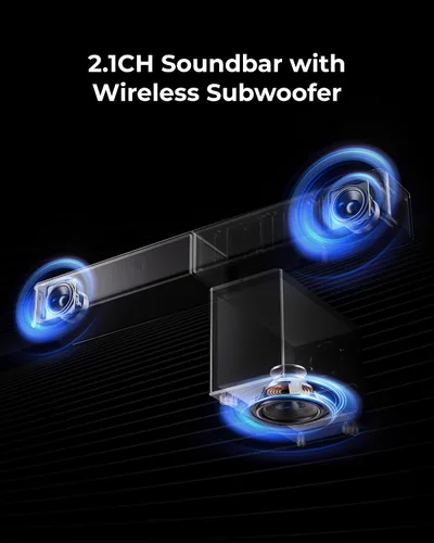 Miniatura 8 de ULTIMEA Barra de sonido Poseidon M40 de 2.1 canales