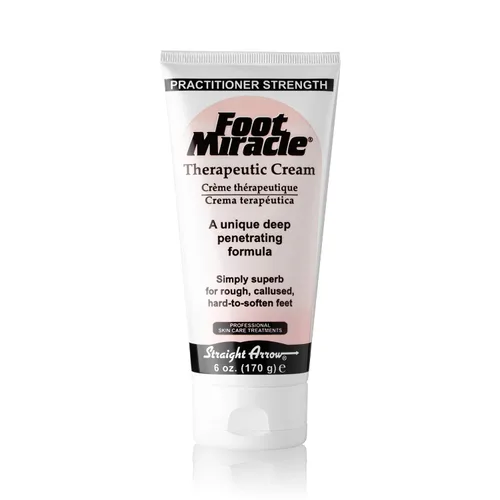 Foot Miracle Crema (tubo de 6 onzas) – Fórmula de penetración profunda para talones suaves y lisos y piel áspera