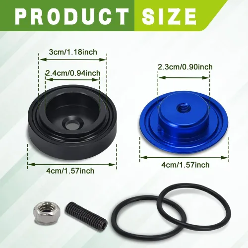 Miniatura 2 de Tapón para limpiaparabrisas del coche, kit de tapa para tapón de limpiaparabrisas trasero, cubierta para tapón de limpiaparabrisas, tapa de goma