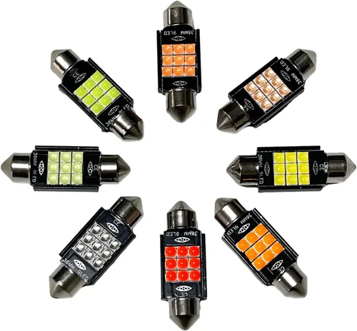 Miniatura 2 de SOCAL-LED - Bombilla LED de 0.157 x 1.220 in de Canbus Super Bright 3030 Chipset para interior de coche, luz de cúpula DE3175, luz de mapa, azul