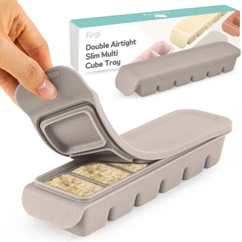 Miniatura 14 de Bandeja de silicona para congelador con tapa, 100% silicona platino de grado alimenticio, resistencia a fugas y apta para lavavajillas para 4