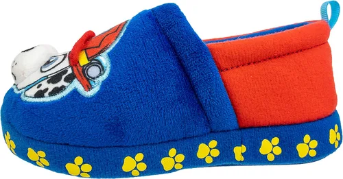 Miniatura 3 de Paw Patrol Pantuflas para niños pequeños, Chase Marshall, Skye Everest, pantuflas de felpa para niños pequeños 56 a 1112