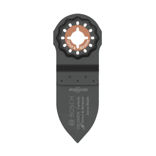 Miniatura 4 de Bosch OSL200CR 2 pulg. Hoja de sierra Starlock® multiherramienta oscilante de grano de carburo para dedo