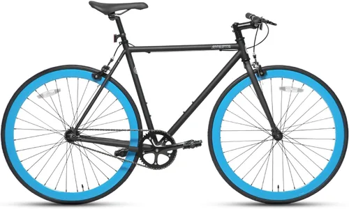 Miniatura 2 de AVASTA Single-Speed Fixed Gear Fixie Bike, Flip Flop Hub Urban Commuter Bicycle, 50/54/58cm Frame, Multiple