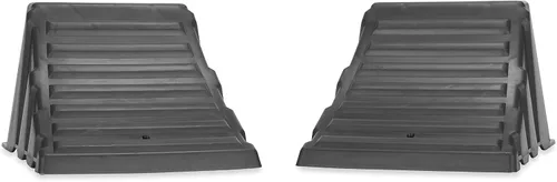 Miniatura 2 de Camco 44418 cuña para ruedas, 2 unidades, color gris oscuro