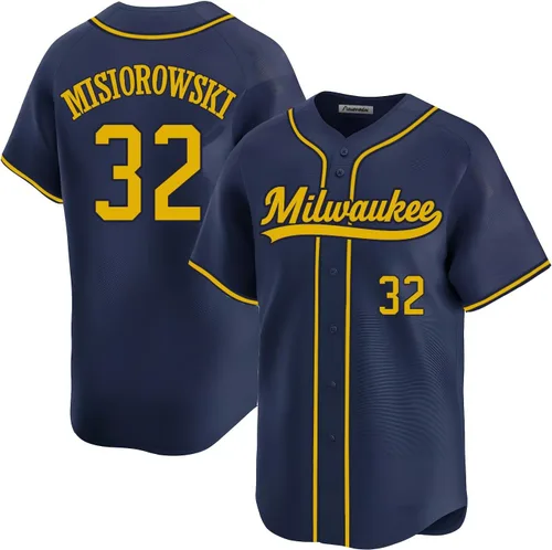 Miniatura 12 de Camiseta cosida de béisbol Milwaukee personalizada para hombres/mujeres/jóvenes para fanáticos de los deportes