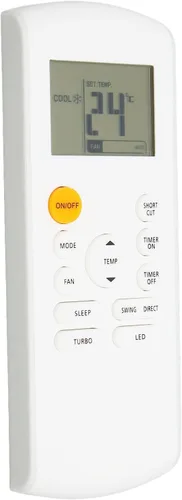Miniatura 4 de Control remoto de aire acondicionado, control remoto universal de CA, repuesto de retroiluminación LED para RG57B1 RG57B2 RG57B RG57 RG57A RG57A6