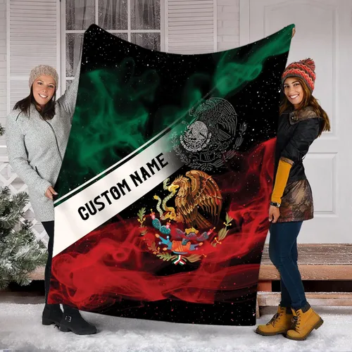 Miniatura 22 de Manta de México personalizada con nombre para hombres y mujeres, manta personalizada con bandera de México, manta de bandera mexicana, regalo