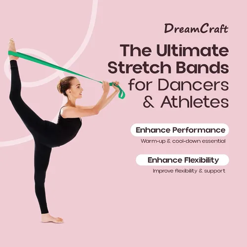 Miniatura 2 de SUPERIORBAND SuperiorStretch – Cinta de estiramiento para ballet y gimnasia, entrenamiento