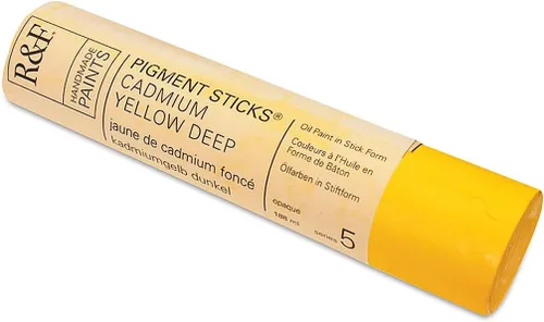 Miniatura 219 de R&F Handmade Paints - Barra de pigmento al óleo profesional, cadmio y limón, 6.4 fl oz Limón de cadmio