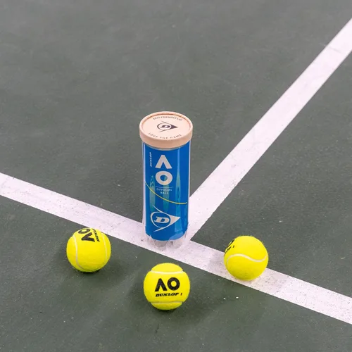 Miniatura 4 de Dunlop - Pelota de tenis abierta australiana, para arena, cancha dura y césped