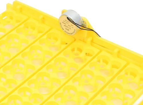 Miniatura 8 de Pssopp Bandeja automática de giro de huevos, mini incubadora de incubadora, herramienta automática de giro de huevos con motor para pollo, pato